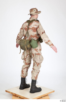  Photos Army Man in Camouflage uniform 7 20th century US Army a poses camouflage whole body 0014.jpg
